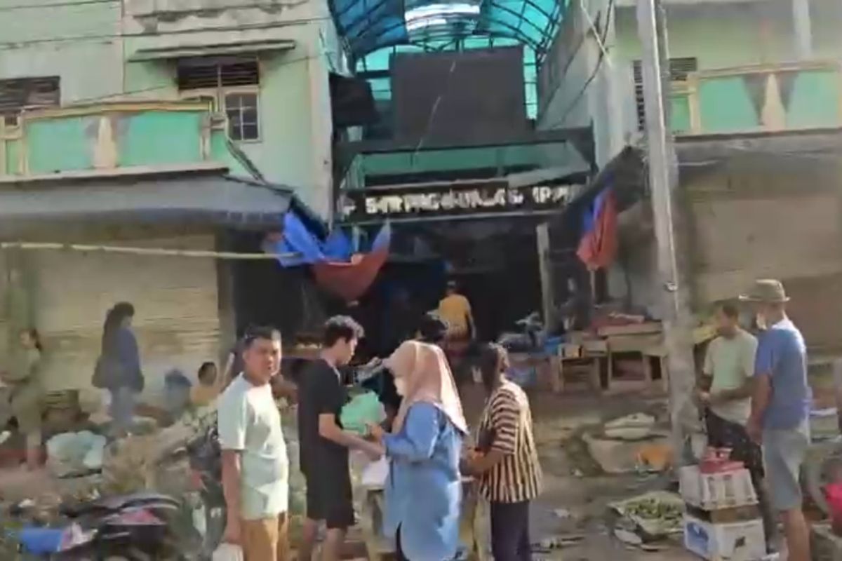 Aktivitas ekonomi di Pidie Jaya-Aceh Tamiang kembali menggeliat