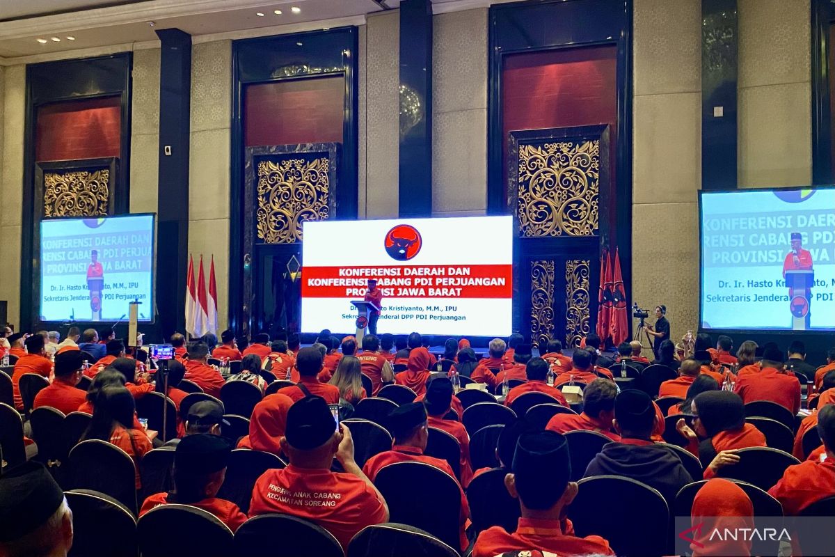 Di konferda Jabar, Sekjen PDIP tekankan urgensi politik lingkungan