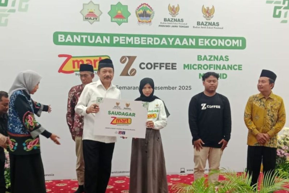 Baznas Luncurkan Program ZCoffee, BMM, dan 1.300 Zmart di Jateng