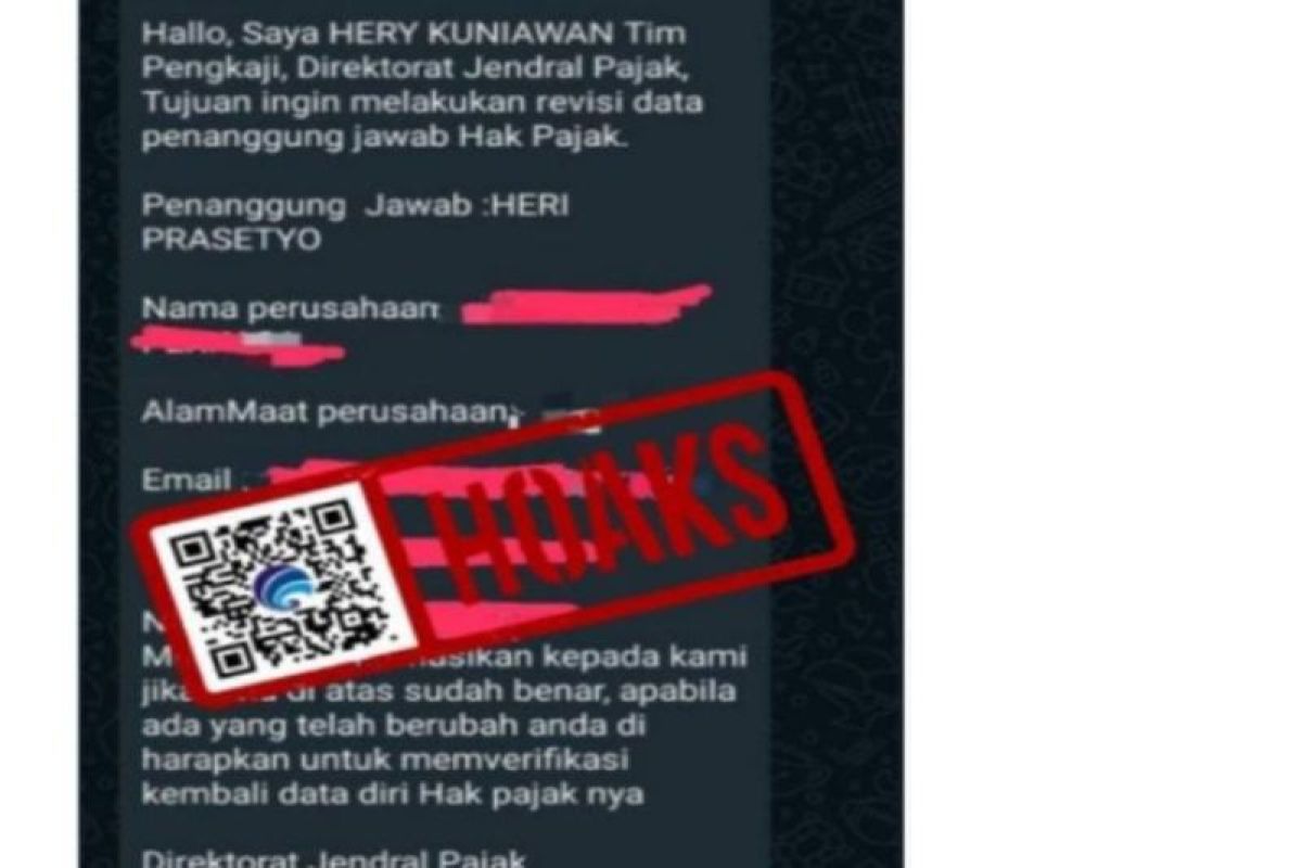 Waspada penipuan berkedok pemutakhiran data wajib pajak