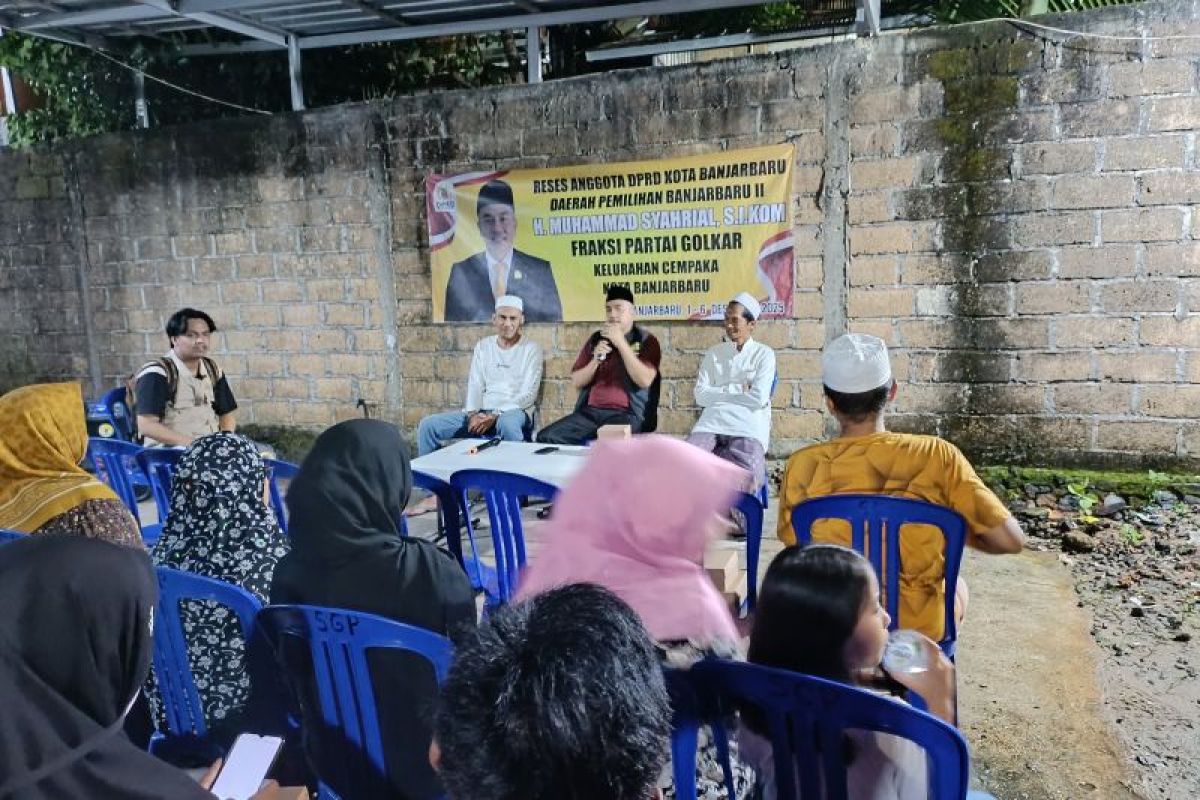 Anggota DPRD Banjarbaru Syahrial perjuangkan pemerataan pembangunan di Cempaka