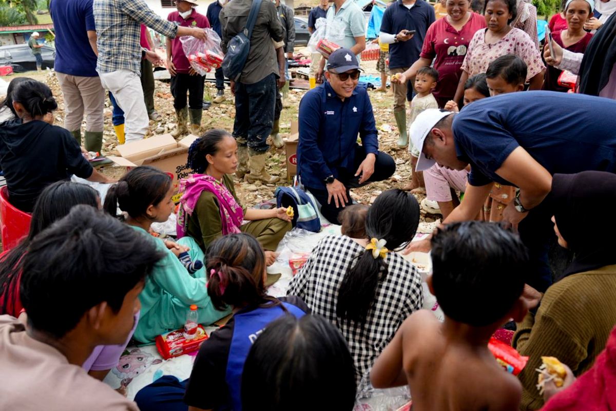 PalmCo salurkan bantuan logistik bagi korban bencana banjir di Aceh