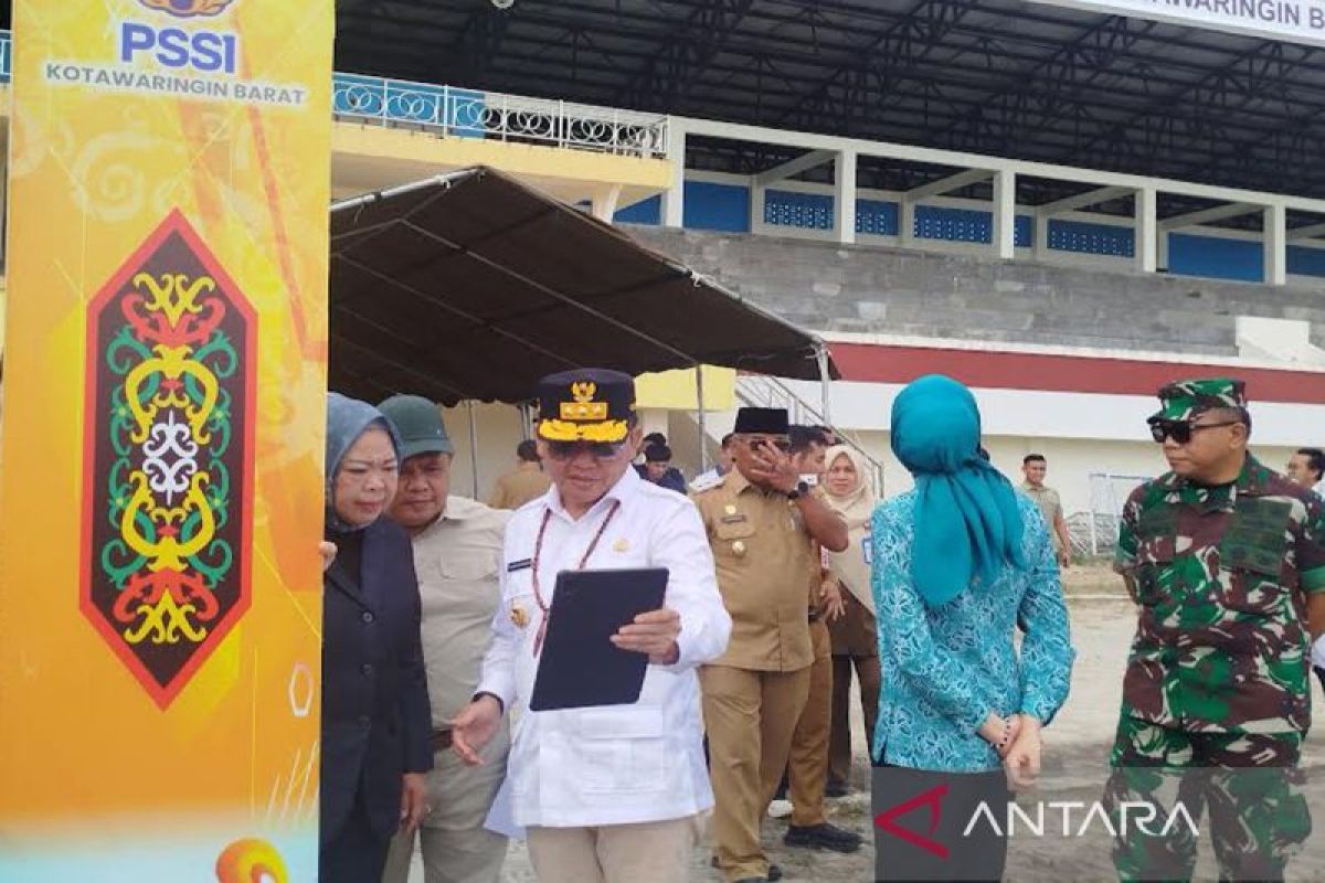 Gubernur Kalteng kembali tinjau sejumlah fasilitas cabor jelang Porprov 2026