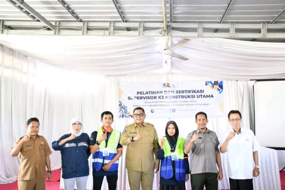 Lombok Utara tingkatkan kompetensi tenaga konstruksi lokal