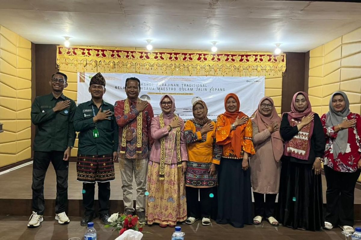 Komunitas Gham Berdaya gelar workshop kerajinan tradisional Lampung