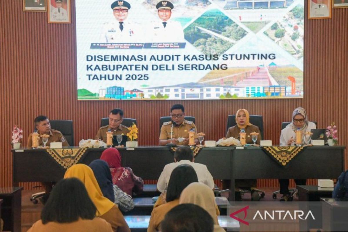 Wabup: Audit stunting langkah strategis percepat penurunan stunting di Deli Serdang