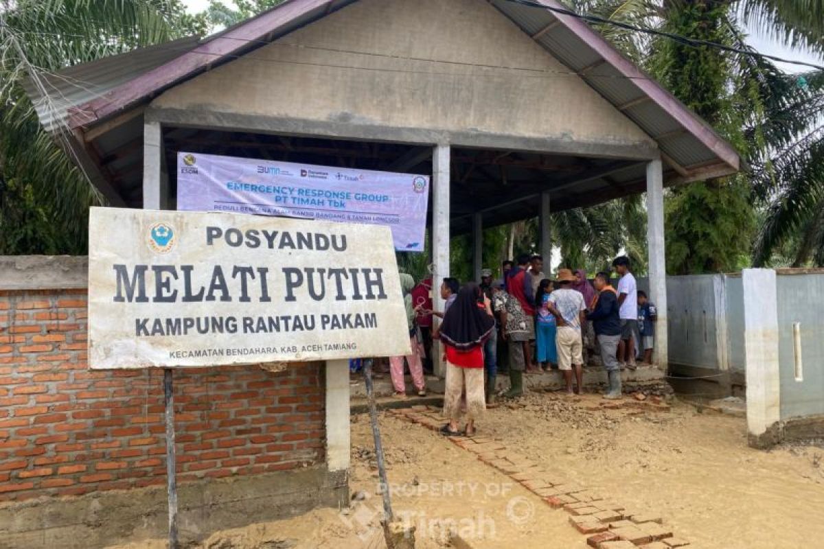 PT Timah salurkan logistik untuk korban banjir di Aceh Tamiang