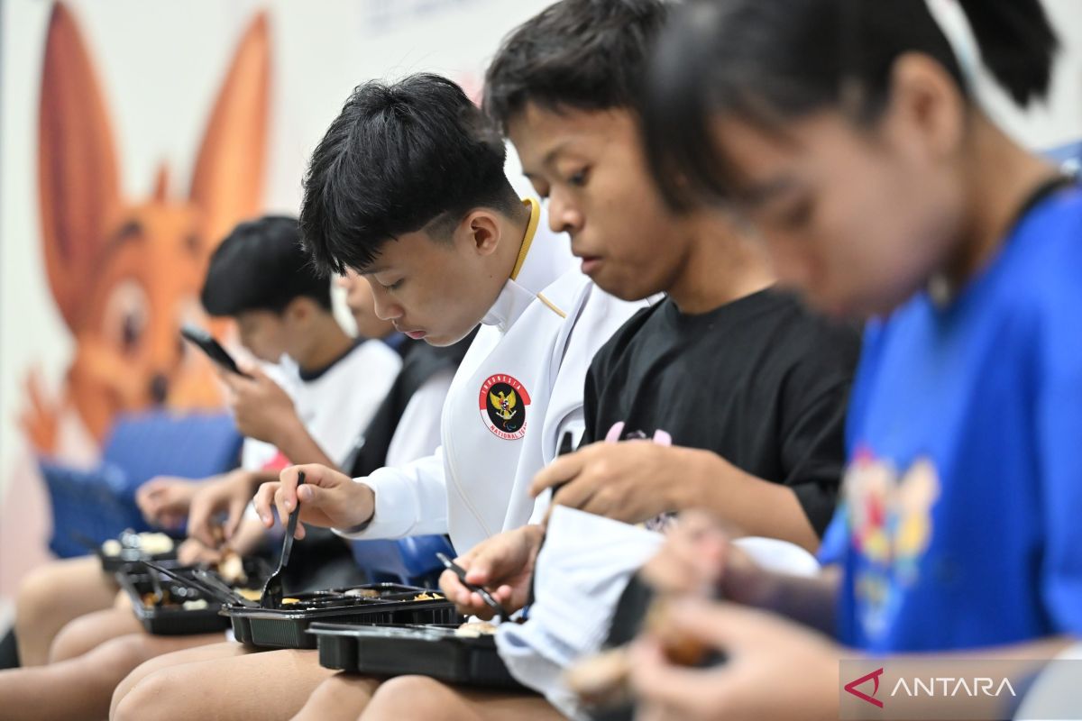 Kuliner Indonesia jadi tambahan energi atlet Asian Youth Para Games