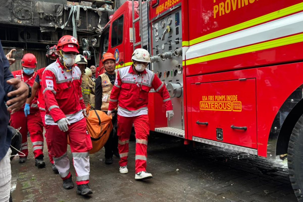 Tujuh orang tewas akibat kebakaran ruko di Jakpus