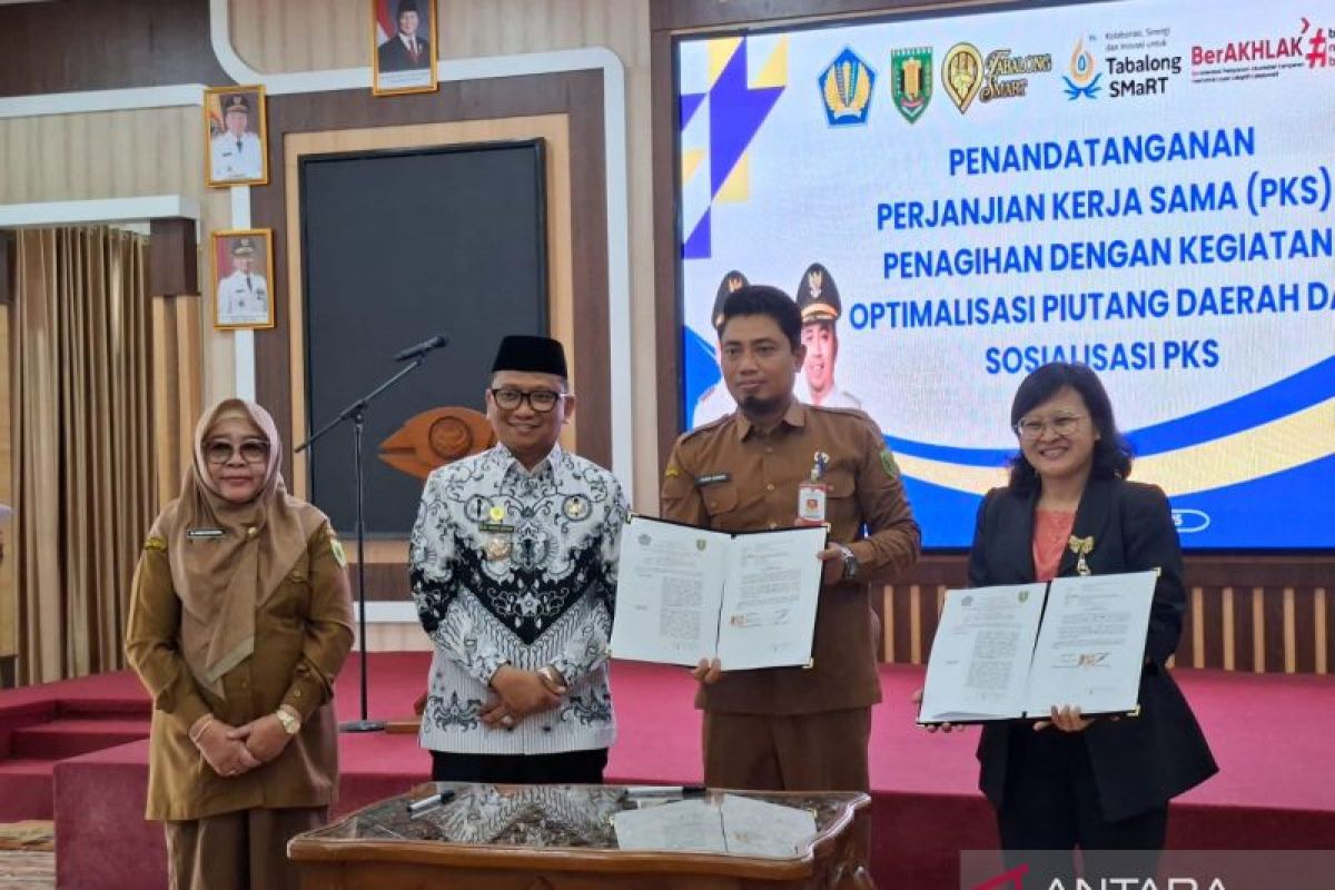 Pemkab Tabalong - DJKN jalin kerjasama optimalisasi piutang daerah.