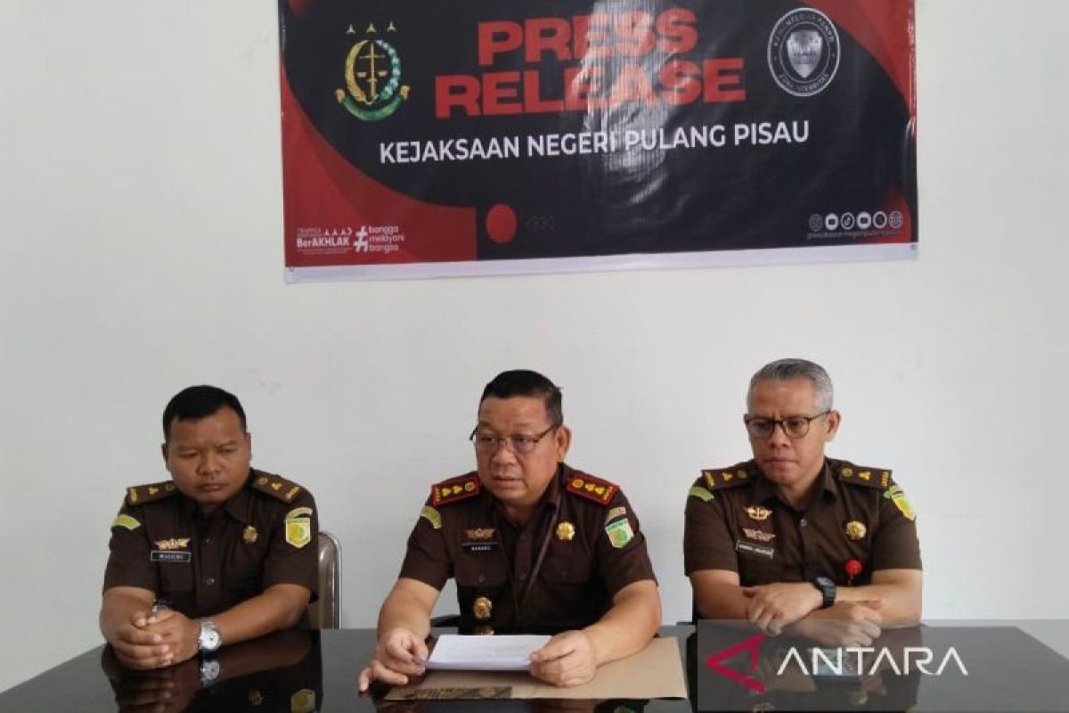 Kejaksaan Pulang Pisau tangani enam kasus korupsi sepanjang 2025