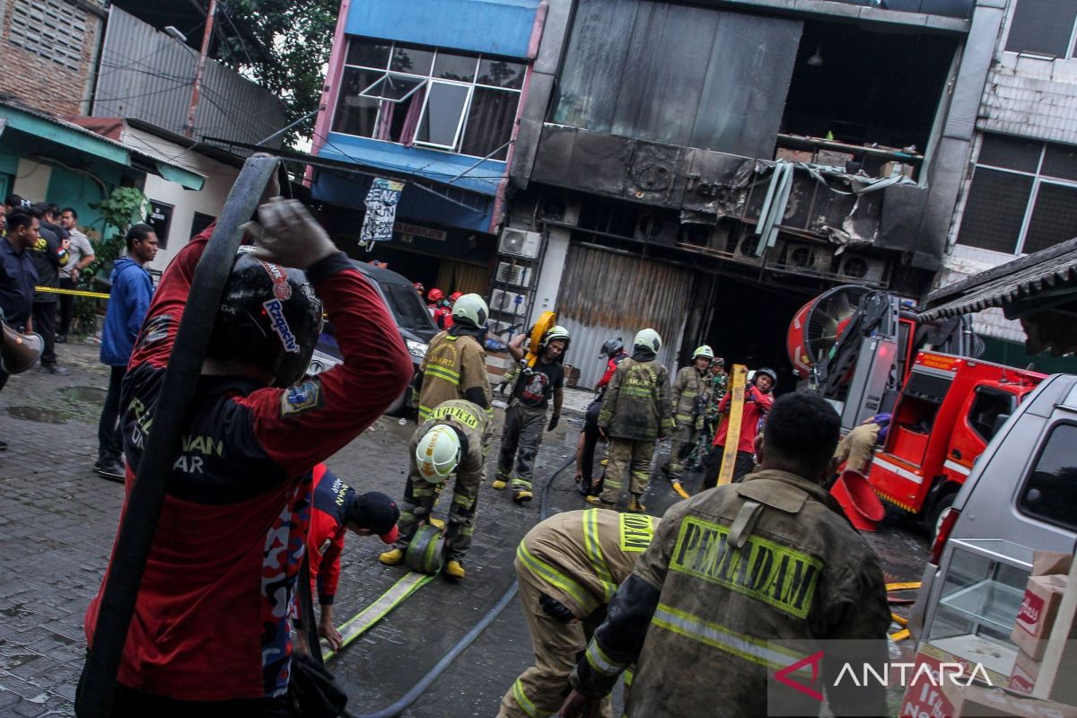Kebakaran ruko di Jakpus, Gulkarmat DKI selamatkan 19 korban