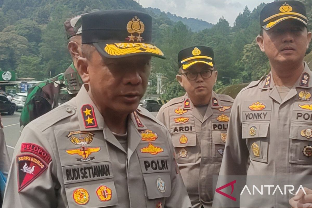 Polres Cianjur rekayasa arus antisipasi macet