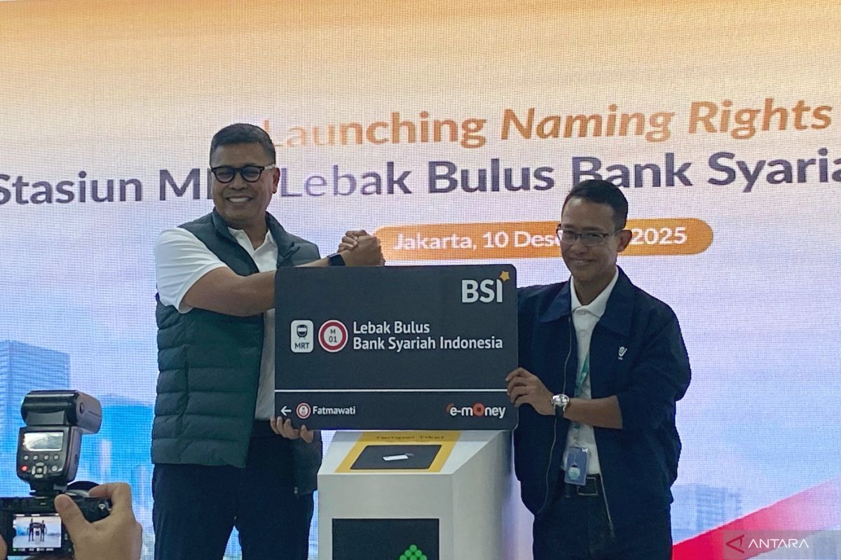 MRT Jakarta launches Lebak Bulus Bank Syariah Indonesia Station