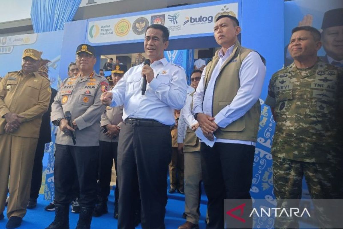 Mentan Amran Sulaiman nyatakan siap membantu Pemprov Papua mencetak sawah