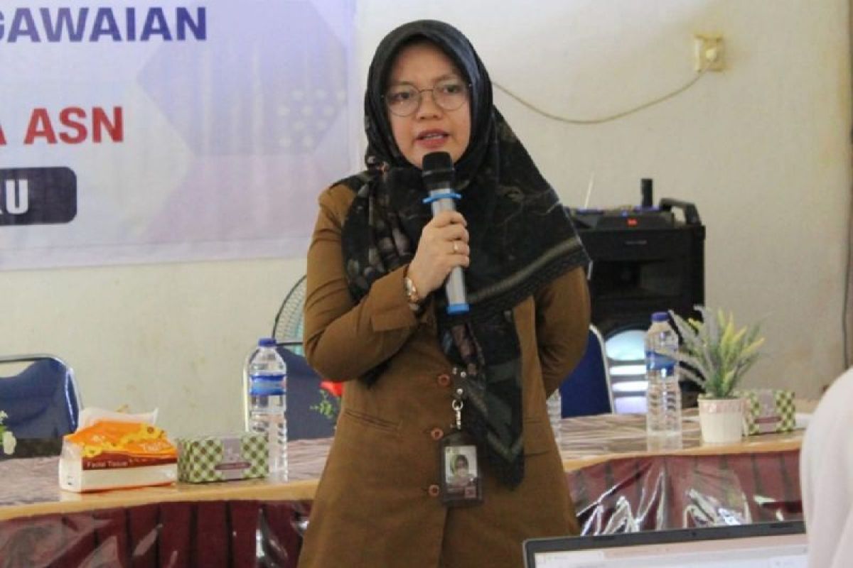 BKPSDM Dharmasraya proses pemberhentian sementara "BY" ASN BKD tersangka tipikor