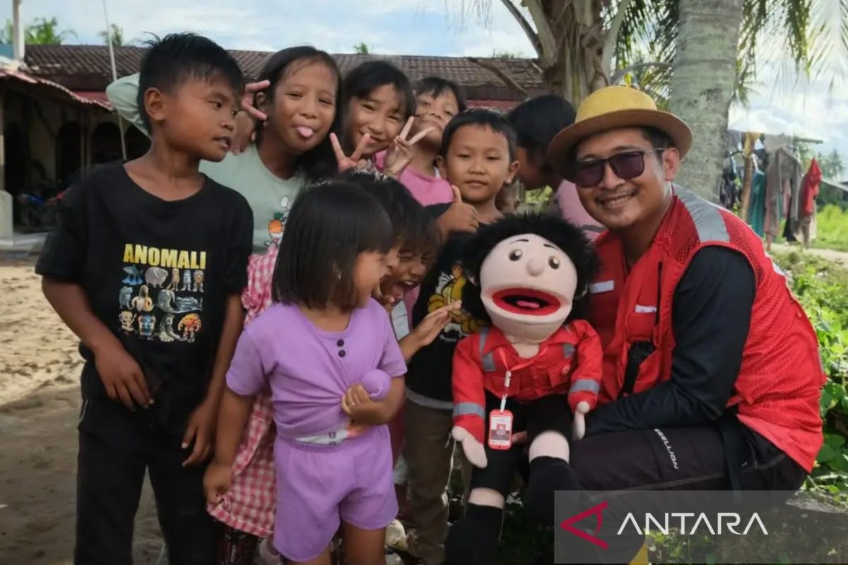 PMI edukasi anak korban bencana Sumatera soal hidup bersih dan sehat