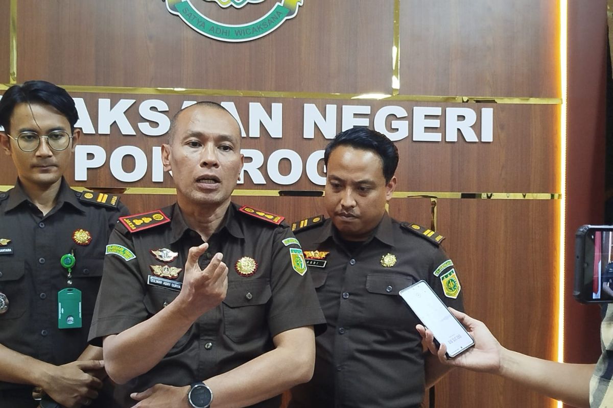 Kejaksaan Ponorogo tangani empat kasus korupsi selama 2025