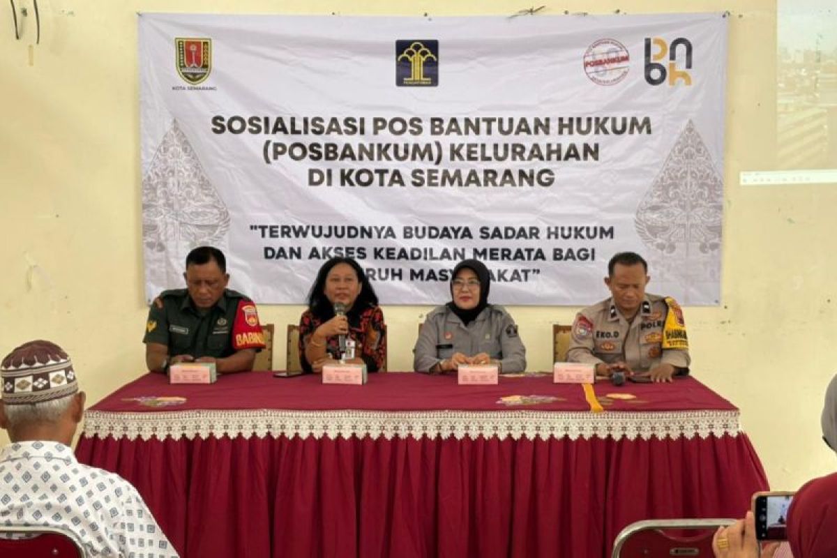 Kemenkum Jateng perkuat posbankum melalui peningkatan literasi hukum