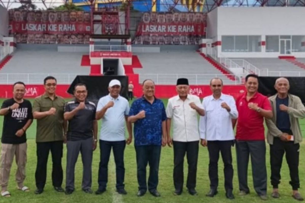 Didatangi Ketua Umum KONI, Malut United apresiasi KONI Pusat tinjau Stadion Gelora Kie Raha