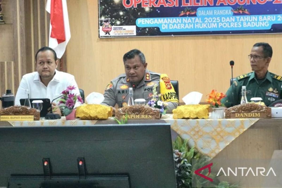 Pemkab Badung bersinergi jaga keamanan saat natal dan tahun baru