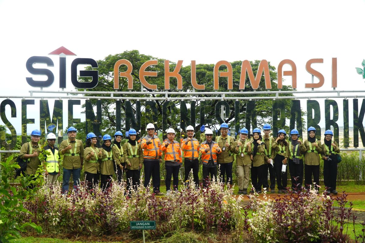 SIG bersama Semen Gresik terima kunjungan Duta Minerba dari Kementerian ESDM
