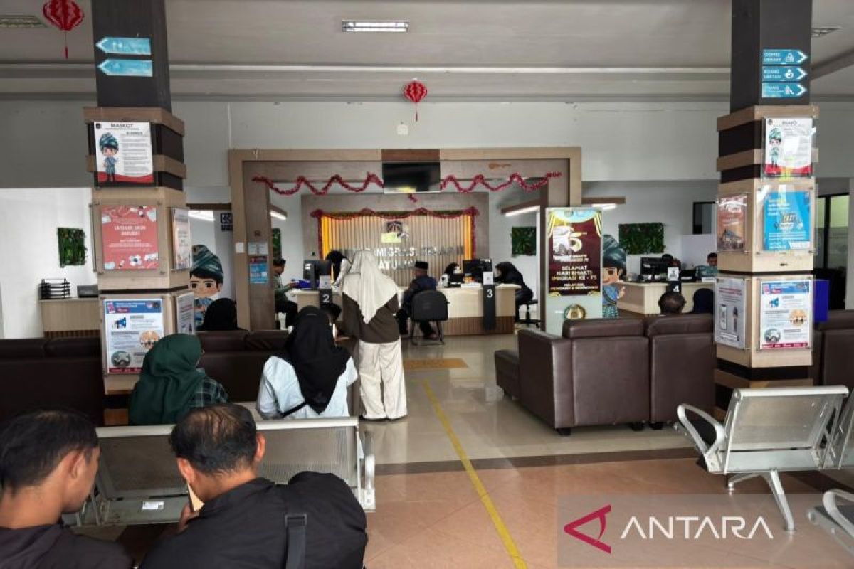 Pelayanan Paspor di Kantor Imigrasi Batulicin meningkat jelang akhir tahun