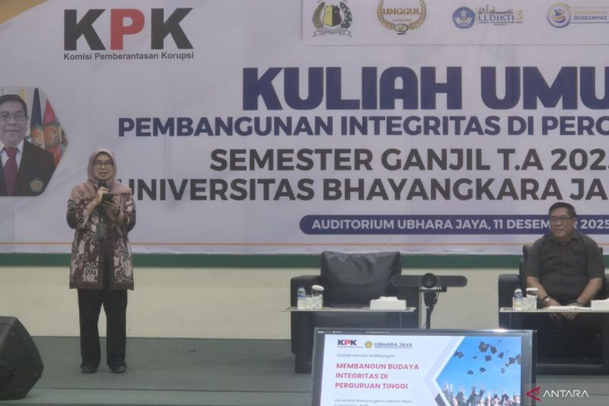 KPK minta mahasiswa menjadi pelopor budaya antikorupsi