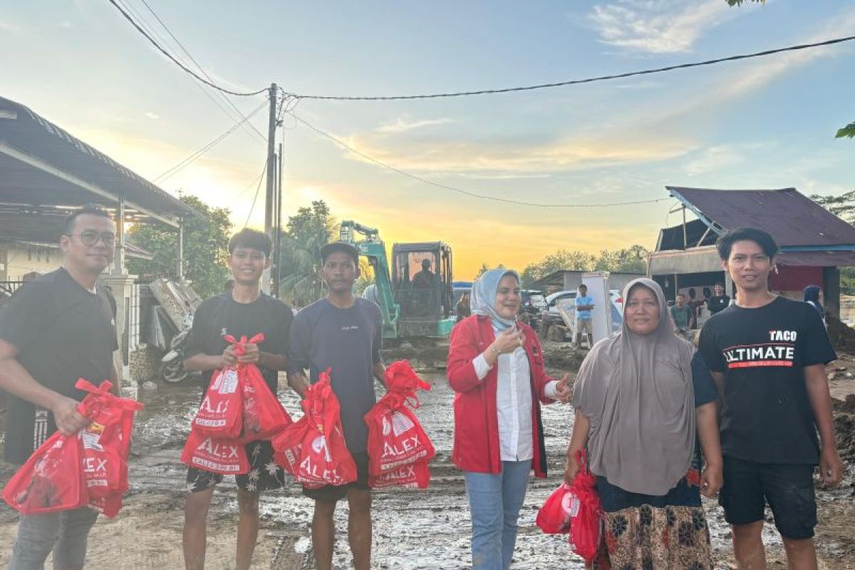 PDI P turunkan tim penanggulangan bencana di Sumbar