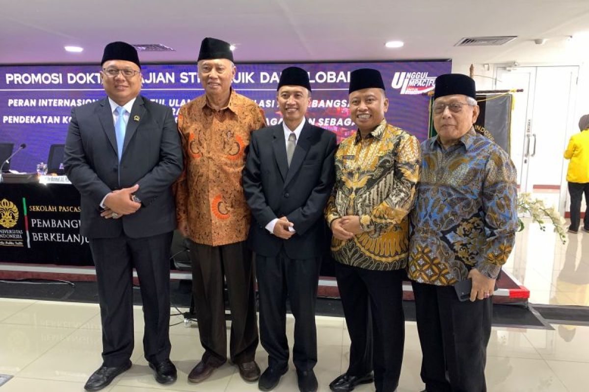 Ketua NU Depok raih gelar doktor UI, disertasi peran NU di mata dunia