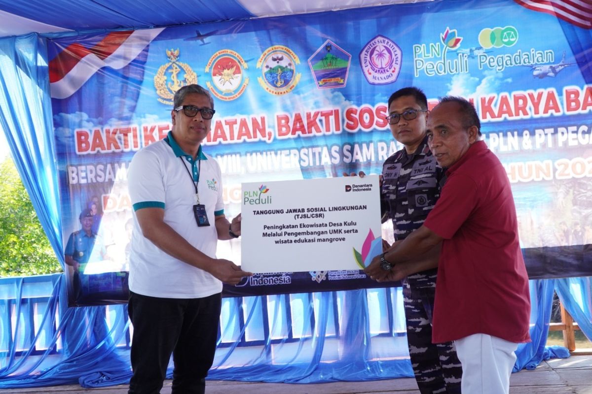 Program TJSL PLN perkuat ekowisata Mangrove Desa Kulu Sulut