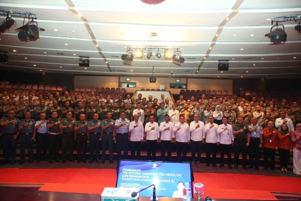 ASN Kemenkum Babel ikuti tes TPA - psikotes di Lemhannas