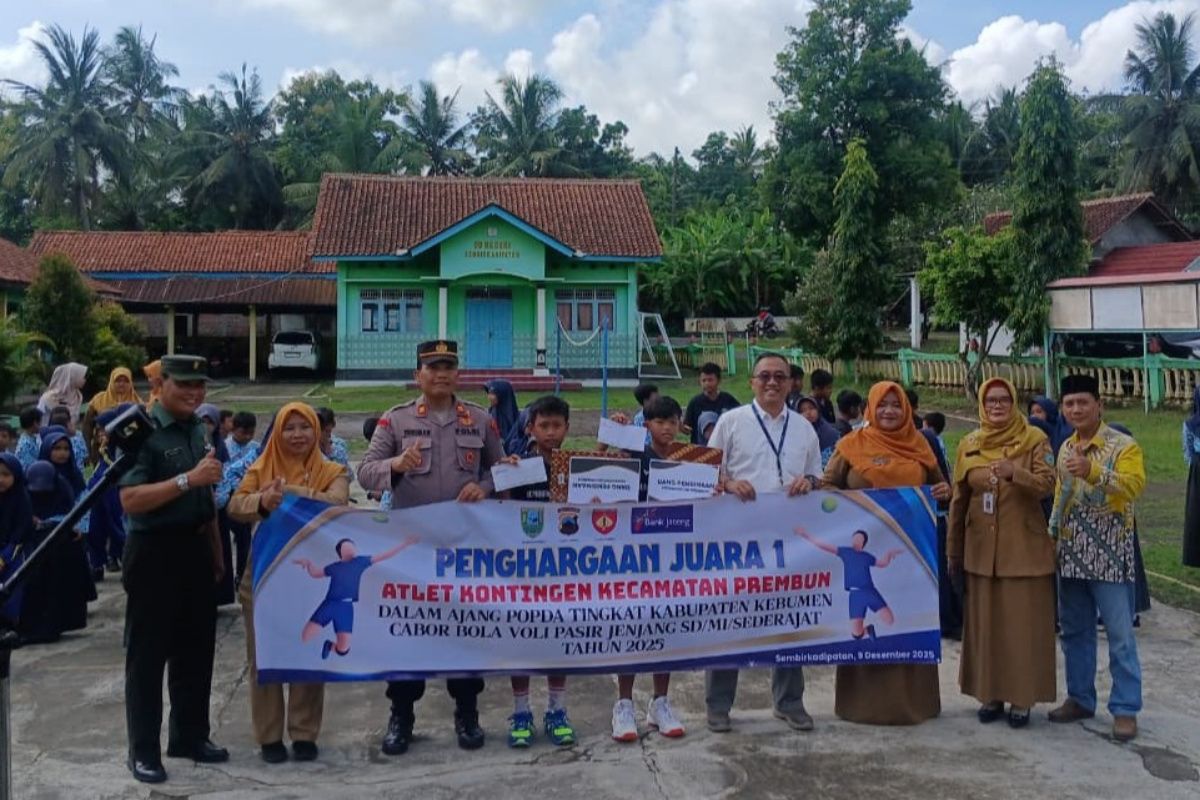 Bank Jateng apresiasi prestasi siswa Kebumen, dukung semangat berolahraga