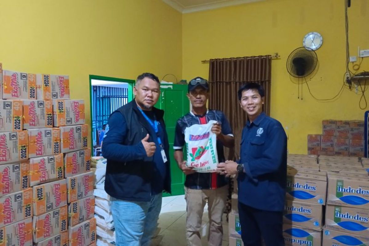 PT Aqua Farm salurkan bantuan kemanusiaan pasca bencana banjir di Sumut