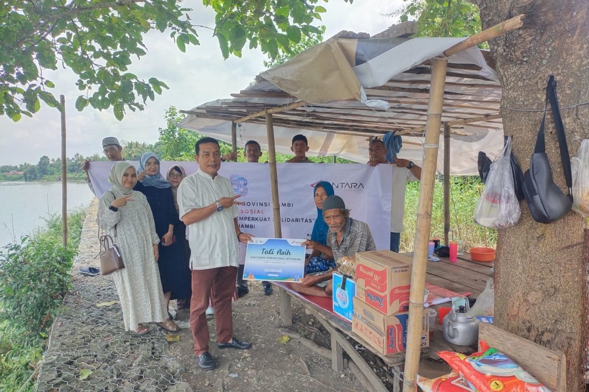 Momentum HUT Ke-88, ANTARA Jambi peduli sesama bantu masyarakat dhuafa dan anak Rumah Asuhan