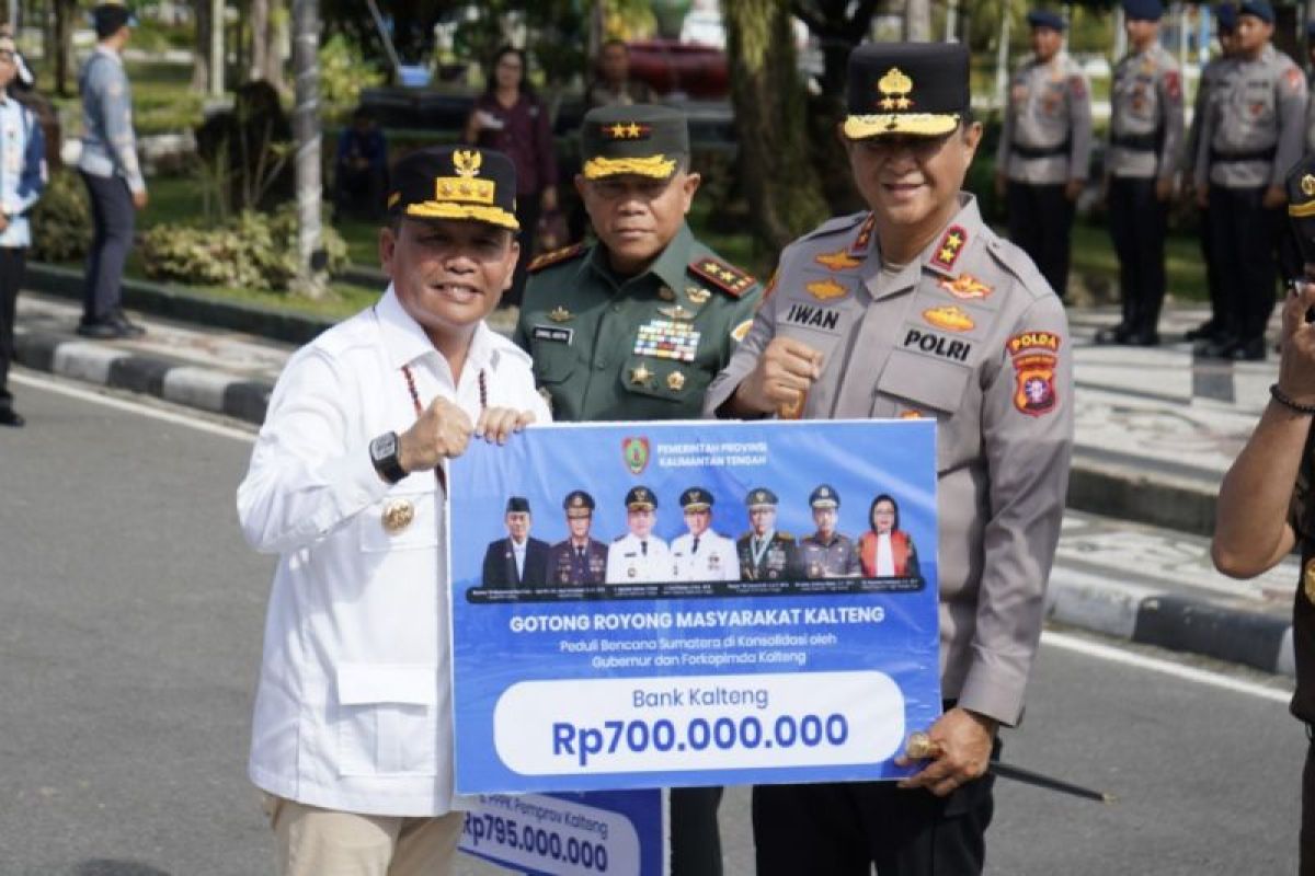 Bank Kalteng kirim bantuan ratusan juta rupiah untuk bencana Sumatera