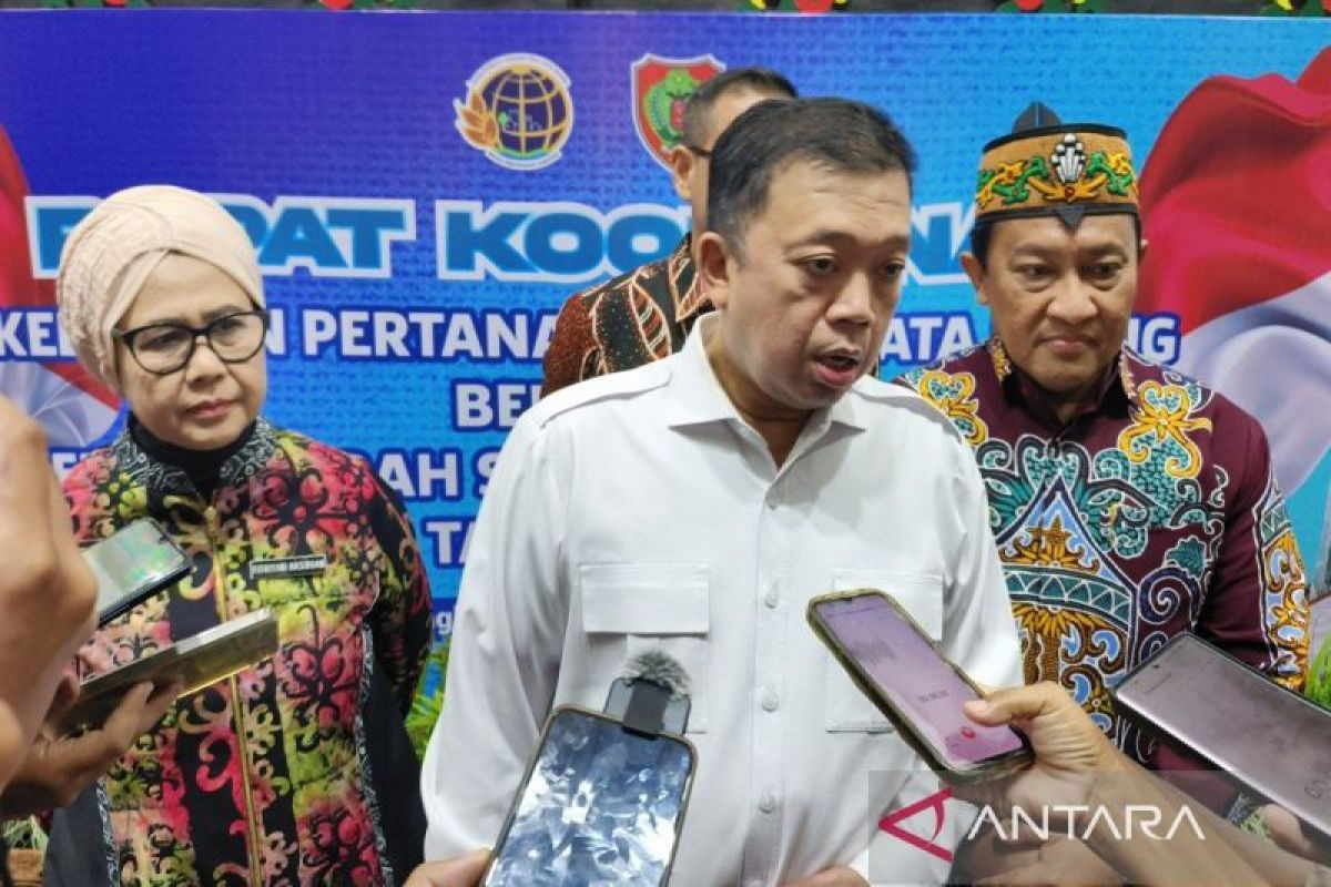 Cegah tumpang tindih, Nusron Wahid minta pemda di Kalteng percepat pemutakhiran sertifikat