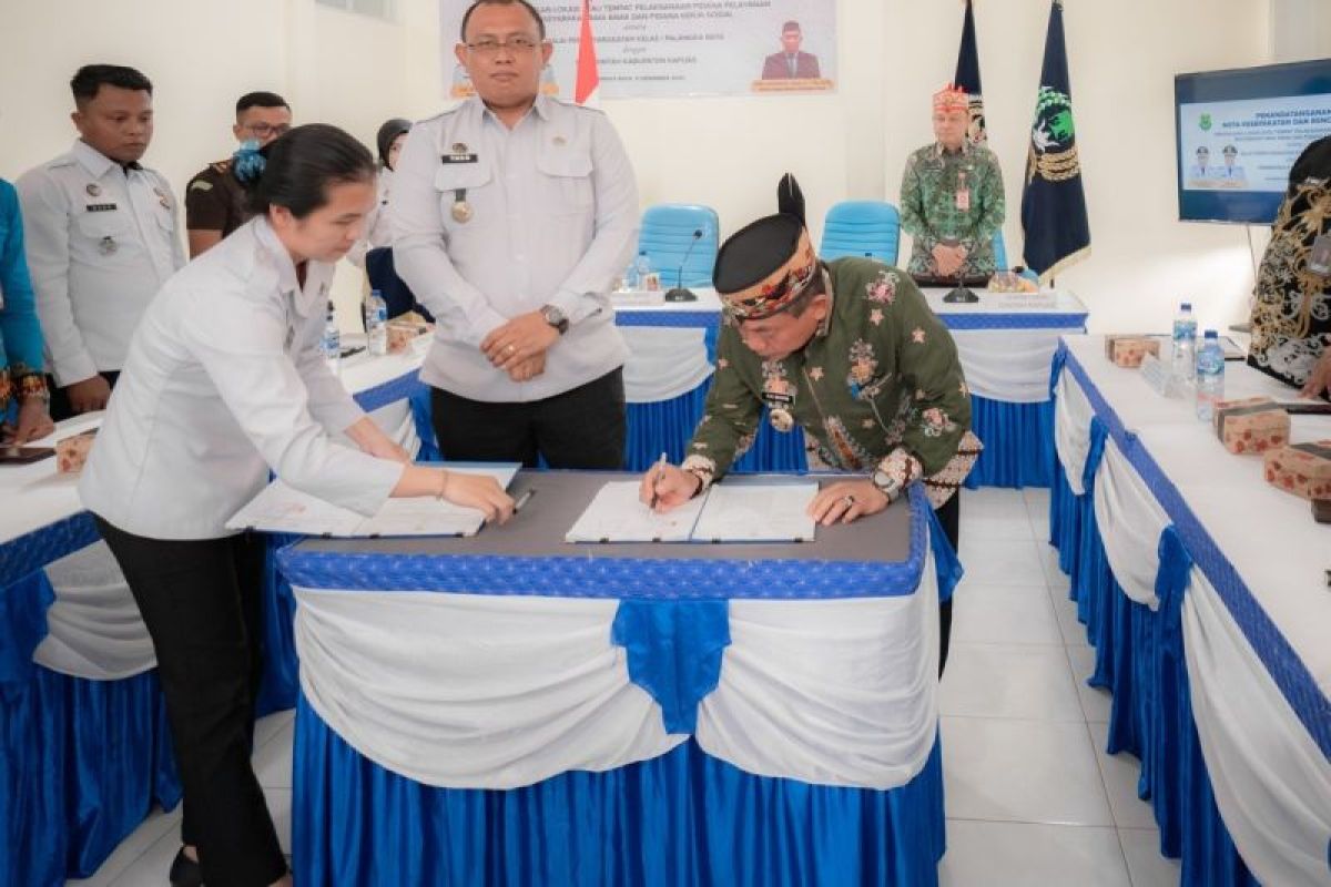 Bupati Kapuas dukung kerjasama dengan Bapas lakukan pembinaan humanis