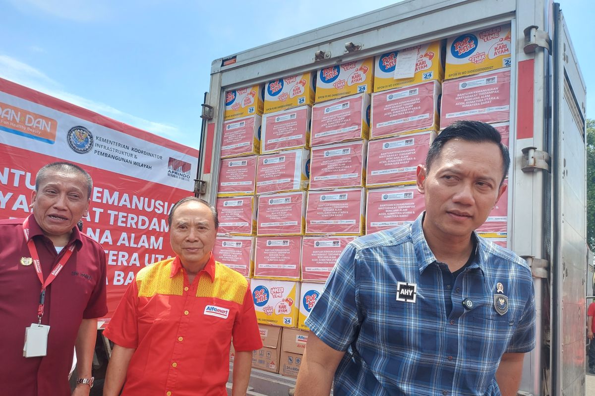 Menko AHY: Luas daerah terdampak bencana Sumatera setara Pulau Jawa