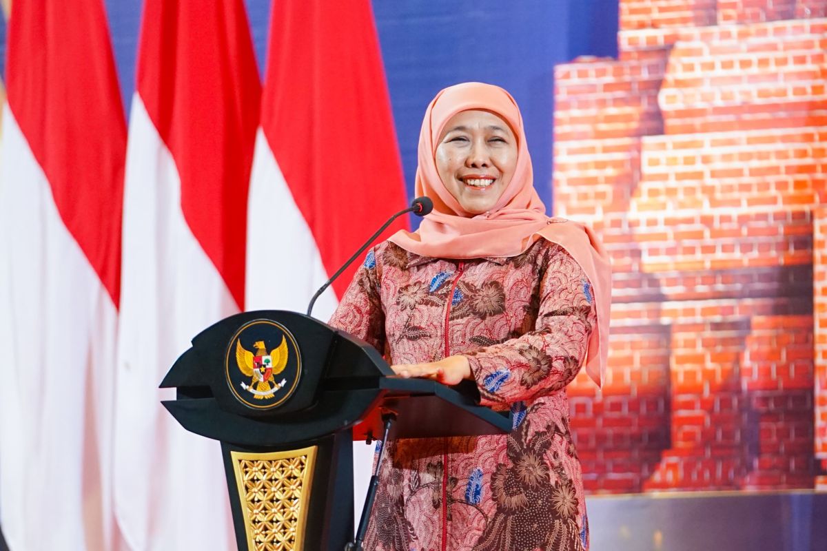 Khofifah dorong peningkatan tata kelola pemerintahan bersih di Jatim