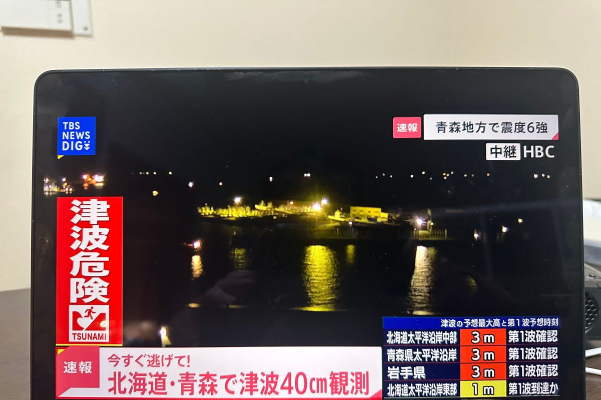 Jepang Keluarkan Peringatan Tsunami Usai Gempa Magnitudo 6,7