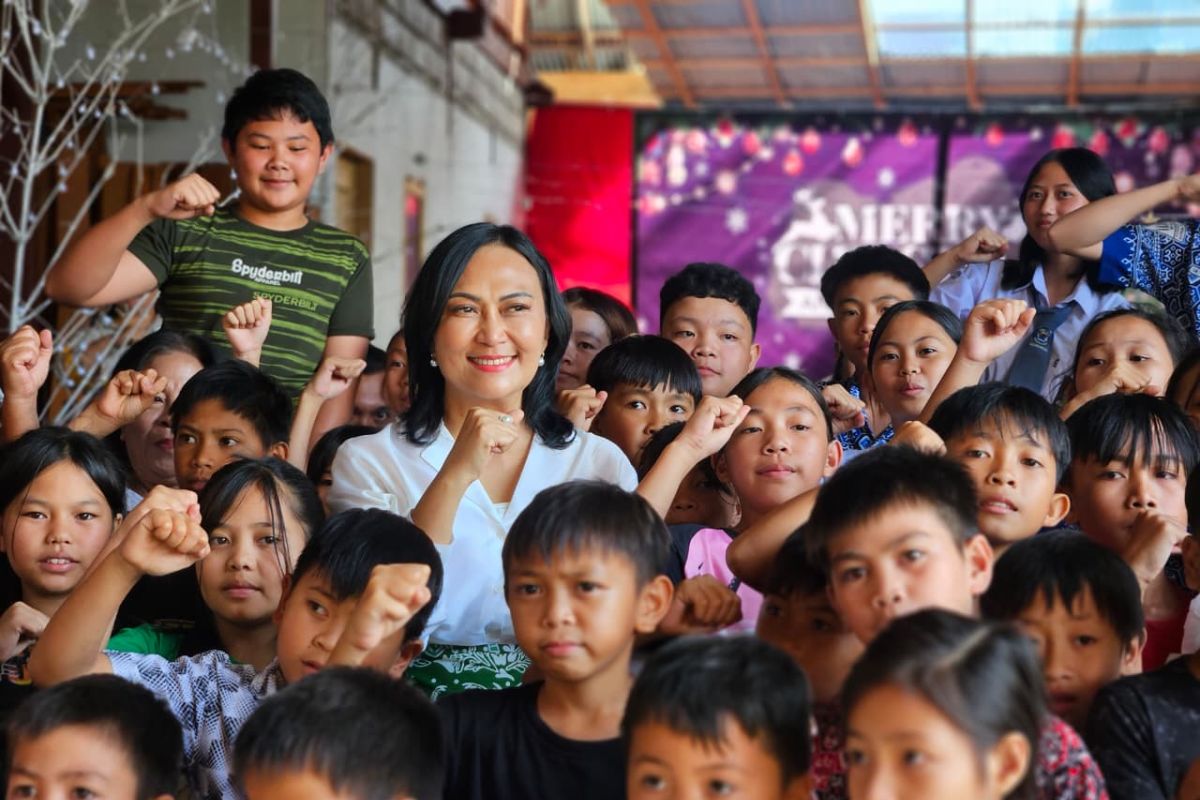 Rayakan HUT ke- 56, istri Gubernur Sulut pilih bersama anak panti