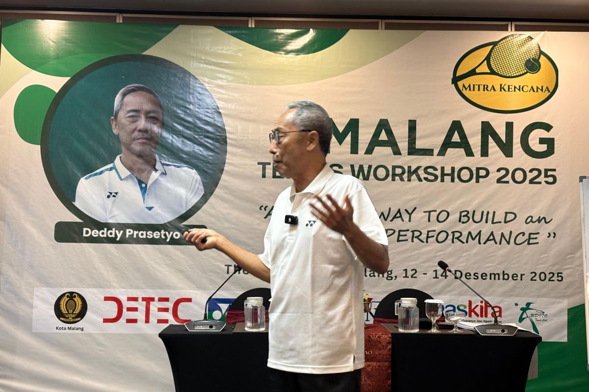 Deddy Prasetyo gelar workshop tenis, berharap lahir Janice Tjen baru