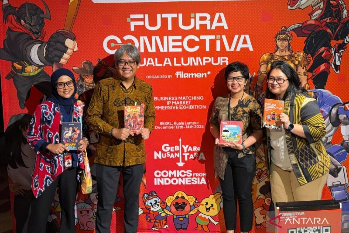 Kreator komik RI unjuk gigi di Futura Connectiva Kuala Lumpur 2025