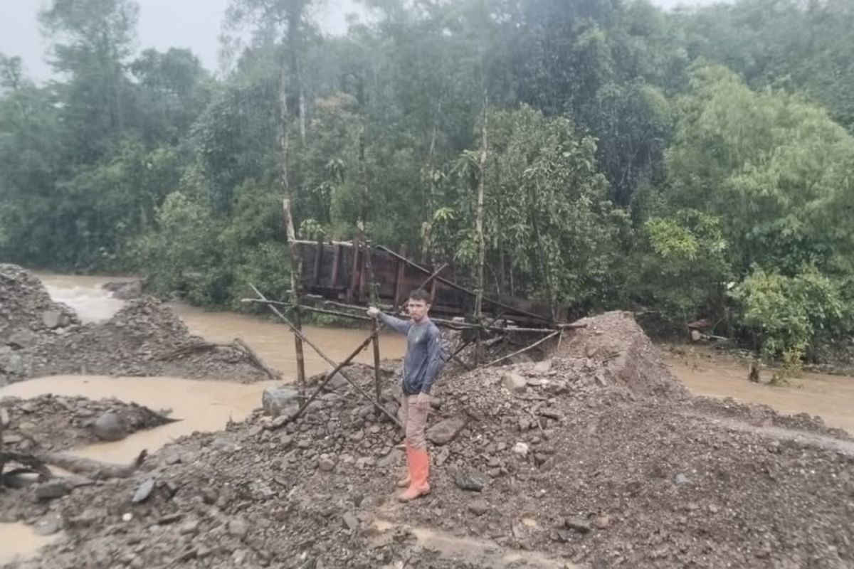 Dishut Kalsel tertibkan tambang emas ilegal di areal DAS Tahura