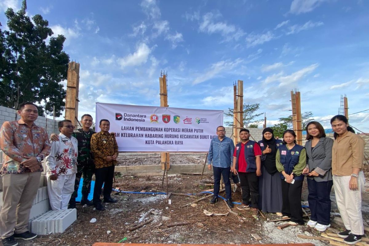 KSP tinjau progres pembangunan Koperasi Merah Putih di Palangka Raya