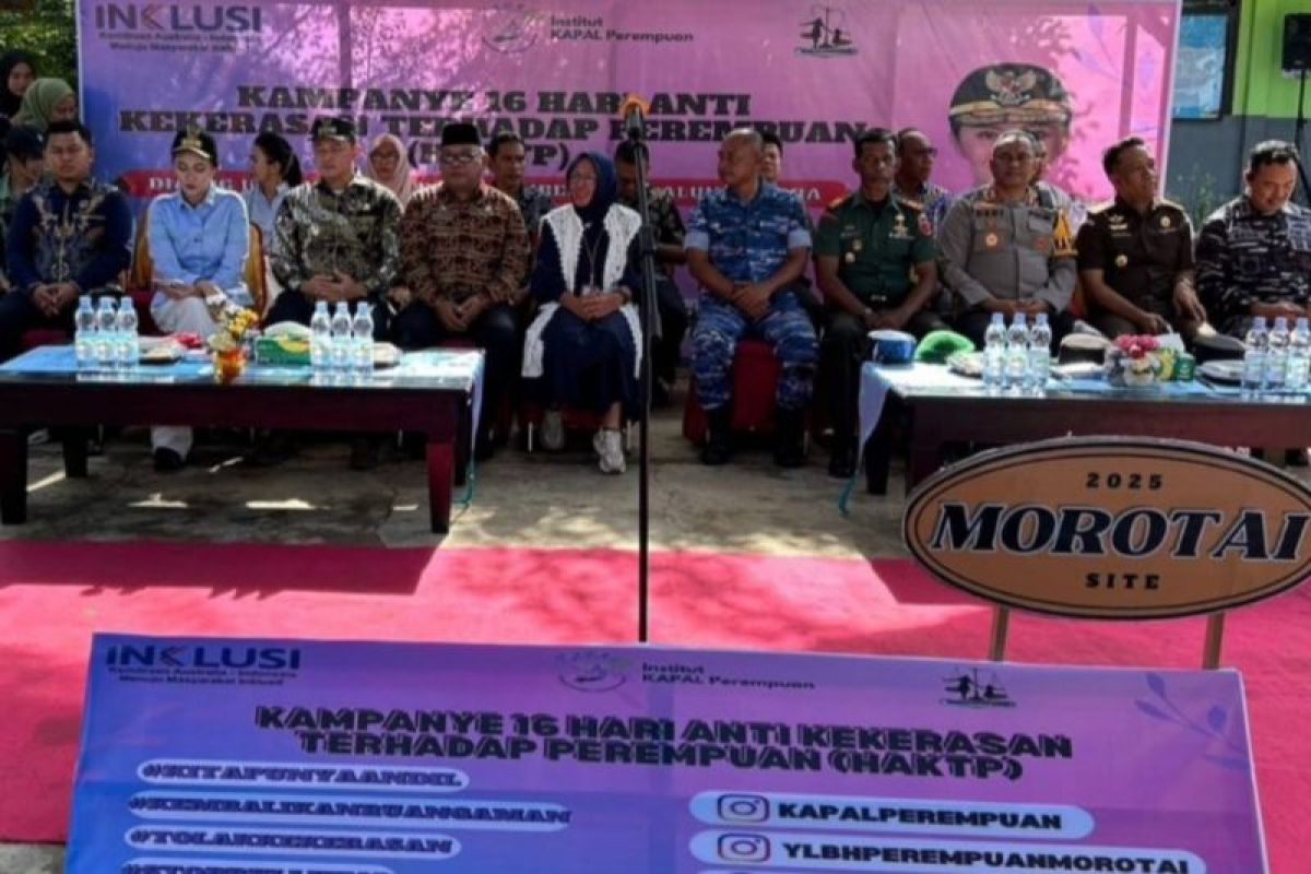 Gubernur Malut bersama LBH perempuan kampanye anti kekerasan di sekolah