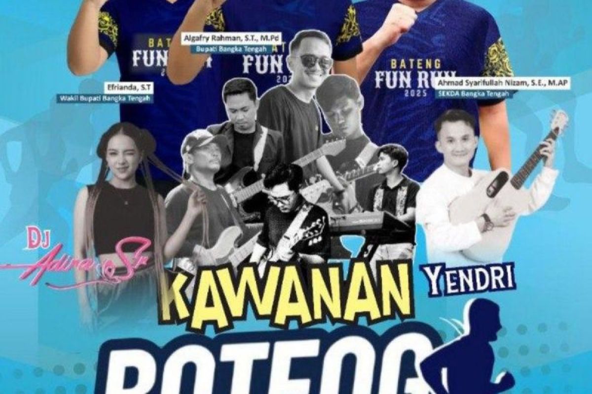 Bangka Tengah angkat pengembangan sport tourism lewat Fun Run 5K