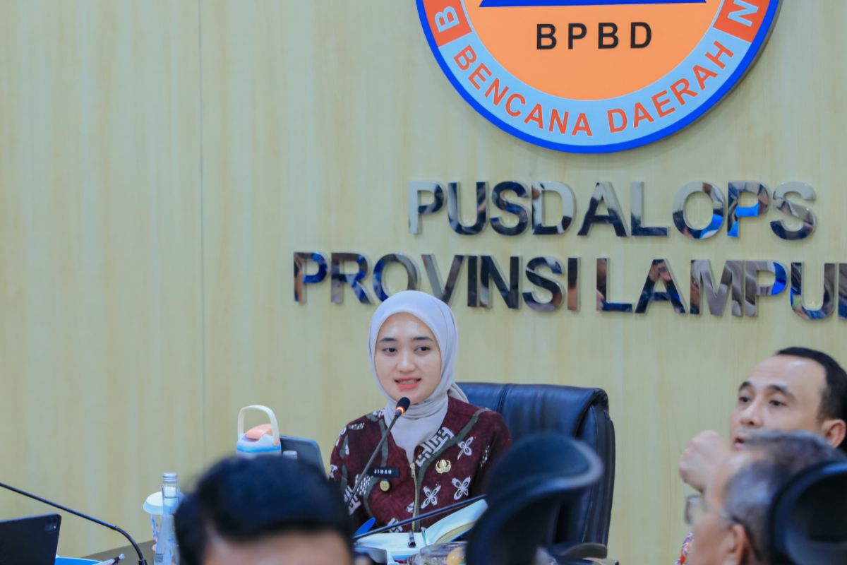 Wagub Lampung minta penyampaian informasi cuaca akurat untuk tingkatkan kewaspadaan