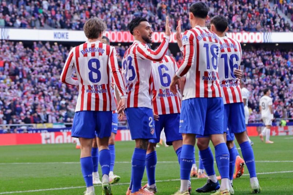 Gol Antoine Griezmann menangkan Atletico Madrid 2-1 atas Valencia